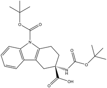 (R,S)-3-Boc-amino-9-boc-1,2,3,4-tetrahydro-carbazole-3-carboxylic acid 