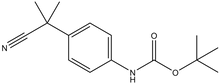 2-[4-(BOC-Amino)phenyl]-2-methylpropanenitrile 