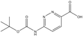 6-(Boc-amino)-3-pyridazinecarboxylic acid 