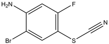 2-Bromo-5-fluoro-4-thiocyanatoaniline 