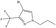 4-Bromo-1-propyl-3-(trifluoromethyl)pyrazole 