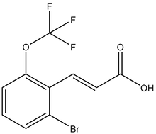 2-Bromo-6-(trifluoromethoxy)cinnamic acid 