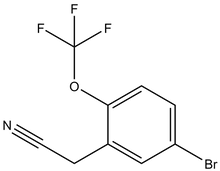 2-[5-Bromo-2-(trifluoromethoxy)phenyl]acetonitrile 