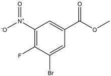 Methyl 3-bromo-4-fluoro-5-nitrobenzoate 