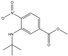 Methyl 3-(t-butylamino)-4-nitrobenzoate 