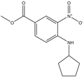 Methyl 4-(cyclopentylamino)-3-nitrobenzoate 