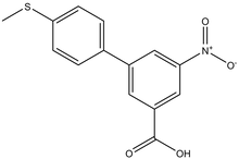 3-(4-Methylthiophenyl)-5-nitrobenzoic acid 