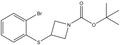 tert-Butyl 3-[(2-bromophenyl)sulfanyl]azetidine-1-carboxylate 