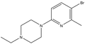 1-(5-Bromo-6-methylpyridin-2-yl)-4-ethylpiperazine 