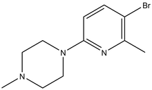 1-(5-Bromo-6-methylpyridin-2-yl)-4-methylpiperazine 