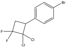 1-Bromo-4-(2,2-dichloro-3,3-difluorocyclobutyl)benzene 