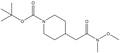 1-Boc-4-[(n-methoxy-n-methylcarbamoyl)methyl]piperidine 