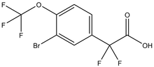 2-(3-Bromo-4-(trifluoromethoxy)phenyl)-2,2-difluoroacetic acid 