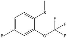 4-Bromo-2-(trifluoromethoxy)thioanisole 
