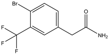 2-[4-Bromo-3-(trifluoromethyl)phenyl]acetamide 
