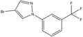 4-Bromo-1-[3-(trifluoromethyl)phenyl]pyrazole 