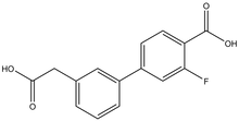 3-(4-Carboxy-3-fluorophenyl)phenylacetic acid