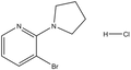 3-Bromo-2-pyrrolidinopyridine HCl 