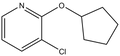 3-Chloro-2-(cyclopentyloxy)pyridine 