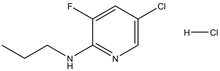 5-Chloro-3-fluoro-2-(N-propylamino)pyridine HCl 