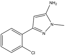 3-Amoino-5-(2-chlorophenyl)-2-methylpyrazole 
