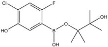 4-Chloro-2-fluoro-5-hydroxyphenylboronic acid pinacol ester 