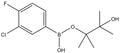 3-Chloro-4-fluorophenylboronic acid pinacol ester 