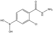 3-Chloro-4-hydrazinecarbonylphenylboronic acid 