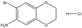 7-Bromo-2,3-dihydro-1,4-benzodioxin-6-amine HCl 