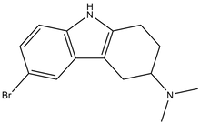6-Bromo-3-(dimethylamino)-1,2,3,4-tetrahydro-9h-carbazole