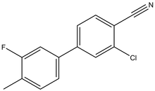 2-Chloro-4-(3-fluoro-4-methylphenyl)benzonitrile 