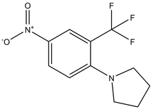 1-[4-Nitro-2-(trifluoromethyl)phenyl]pyrrolidine 