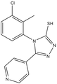 4-(3-Chloro-2-methyl-phenyl)-5-pyridin-4-yl-4h-[1,2,4]triazole-3-thiol 