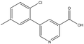 5-(2-Chloro-5-methylphenyl)pyridine-3-carboxylic acid 