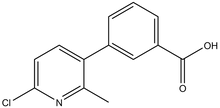3-(6-Chloro-2-methylpyridin-3-yl)benzoic acid 