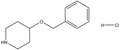 4-Benzyloxy-piperidine HCl 