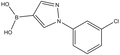 1-(3-Chlorophenyl)pyrazole-4-boronic acid 