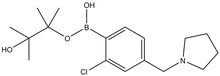 2-Chloro-4-pyrrolidinomethylphenylboronic acid pinacol ester 