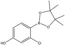 3-Chloro-4-(4,4,5,5-tetramethyl-1,3,2-dioxaborolan-2-yl)phenol