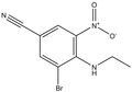 3-Bromo-4-(ethylamino)-5-nitrobenzonitrile 