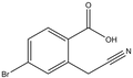 4-Bromo-2-(cyanomethyl)benzoic acid 