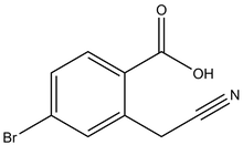 4-Bromo-2-(cyanomethyl)benzoic acid 