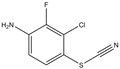 3-Chloro-2-fluoro-4-thiocyanatoaniline 