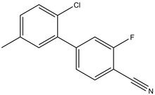 4-(2-Chloro-5-methylphenyl)-2-fluorobenzonitrile 