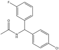 N-[(4-Chlorophenyl)(3-fluorophenyl)methyl]acetamide 