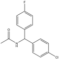 N-[(4-Chlorophenyl)(4-fluorophenyl)methyl]acetamide 