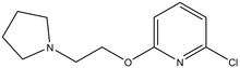 2-chloro-6-[2-(pyrrolidin-1-yl)ethoxy]pyridine 