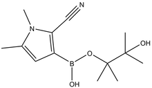 2-Cyano-1,5-dimethylpyrrole-3-boronic acid pinacol ester 