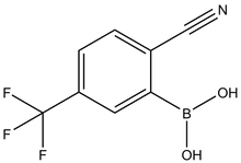 2-Cyano-5-(trifluoromethyl)phenylboronic acid 