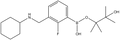 3-(N-Cyclohexylaminomethyl)-2-fluorophenylboronic acid pinacol ester